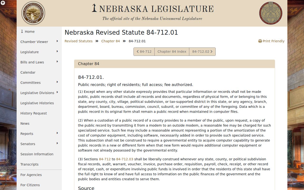 Antelope County case search image of Nebraska public-record access information