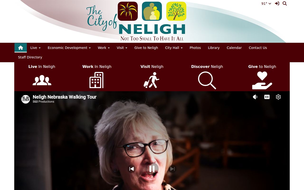 Neligh court records civic source from the City of Neligh