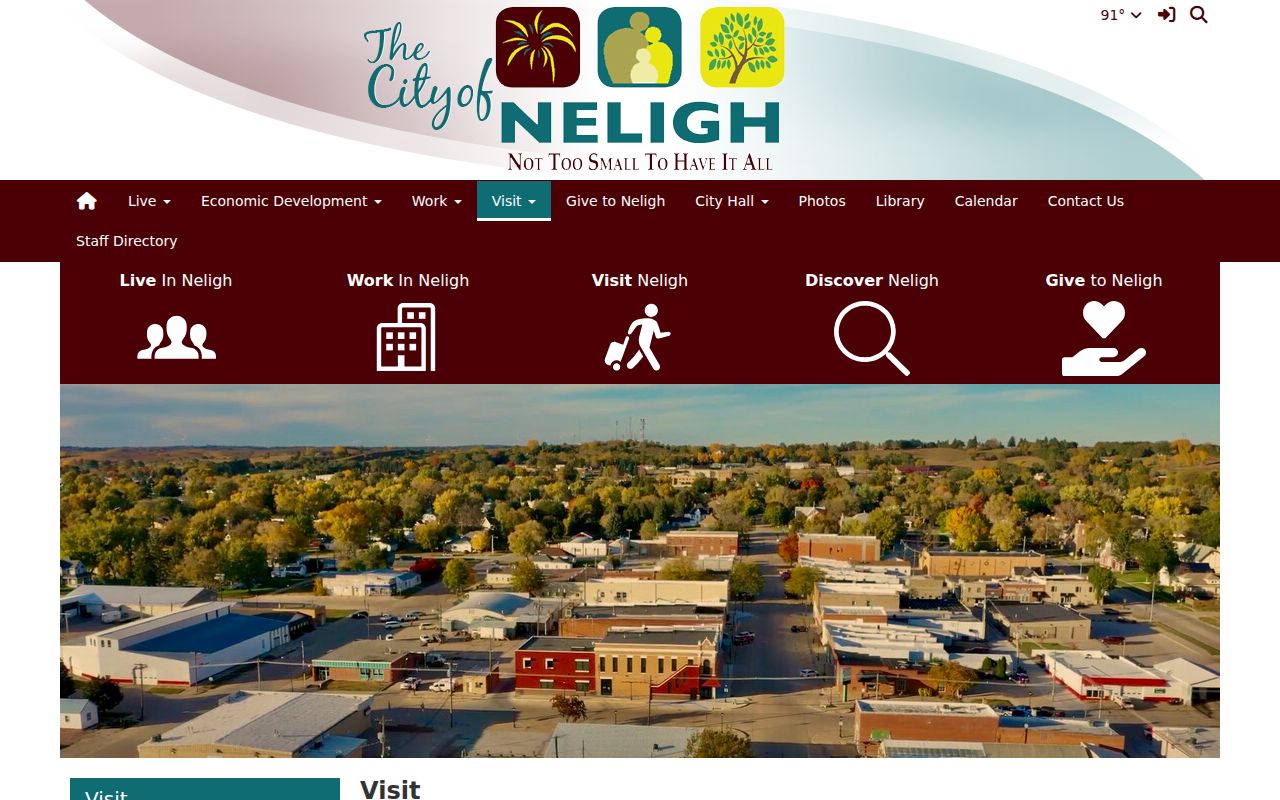 Neligh court records civic places source image