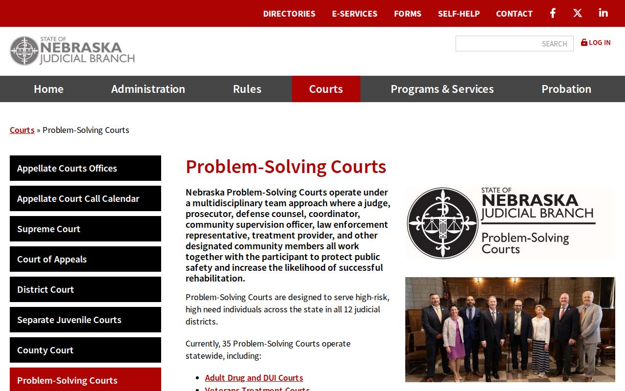 Tilden court records Nebraska problem-solving courts source