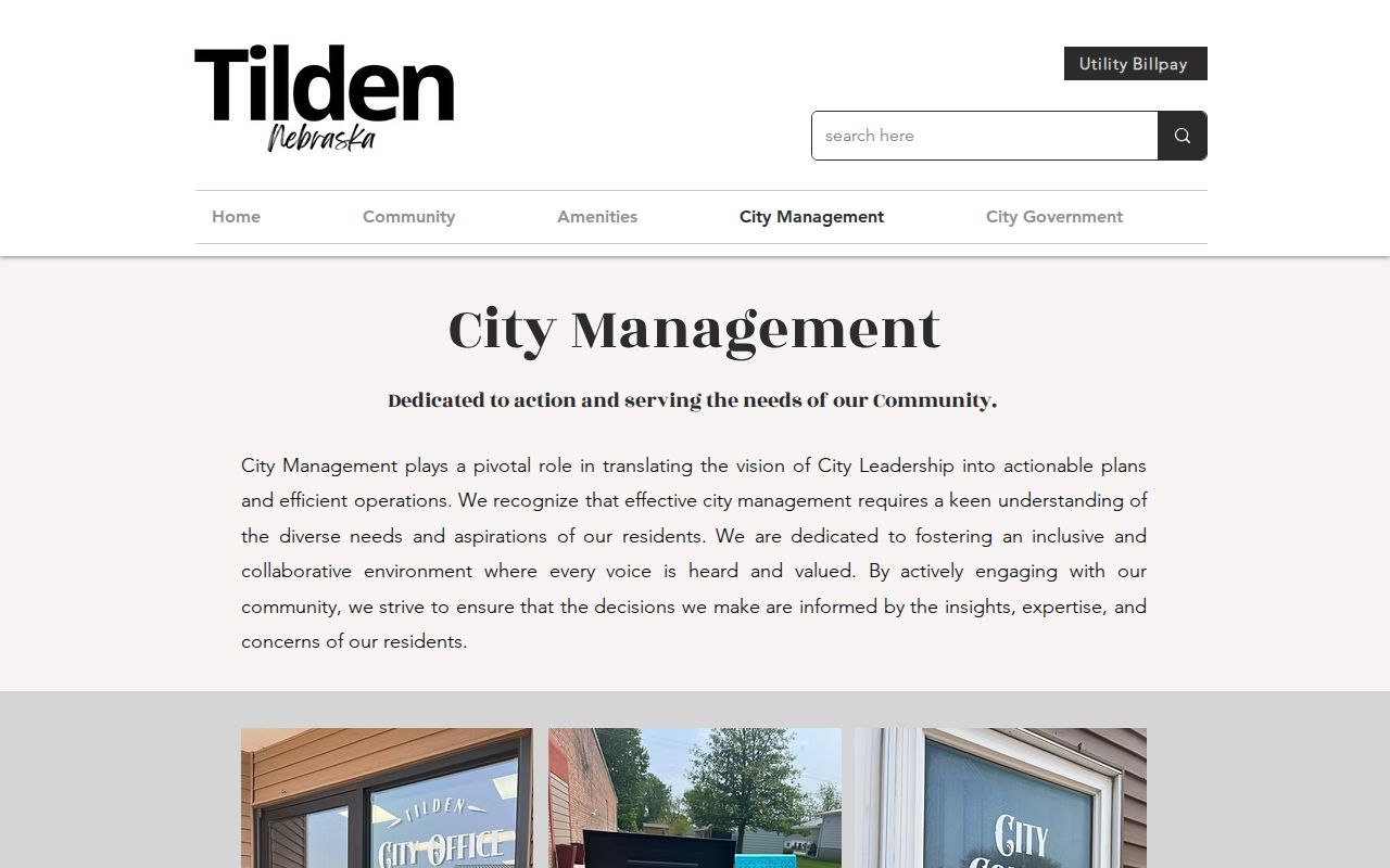 Tilden court records city office source image